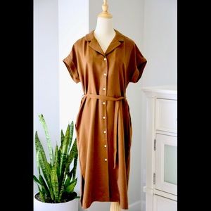 Frank and Oak Camp Collar Dress